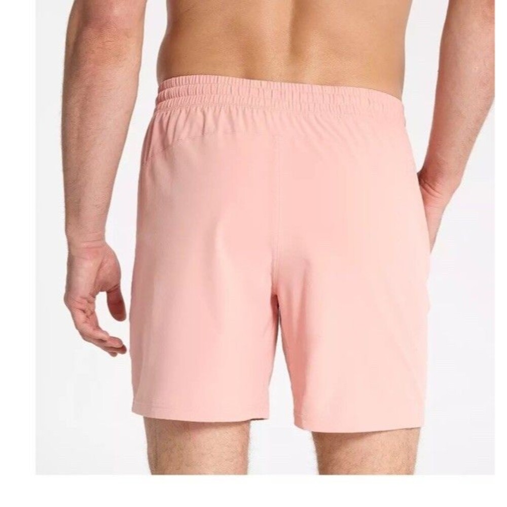 VRST Men's Size XL 7" All-In Unlined Athletic Shorts Pink Bloom New